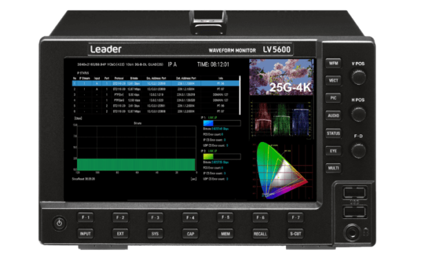 LEADER AND PHABRIX SMOOTH THE PATH FROM SDI TO IP, HD TO UHD AND SDR TO HDR TEST & MEASUREMENT