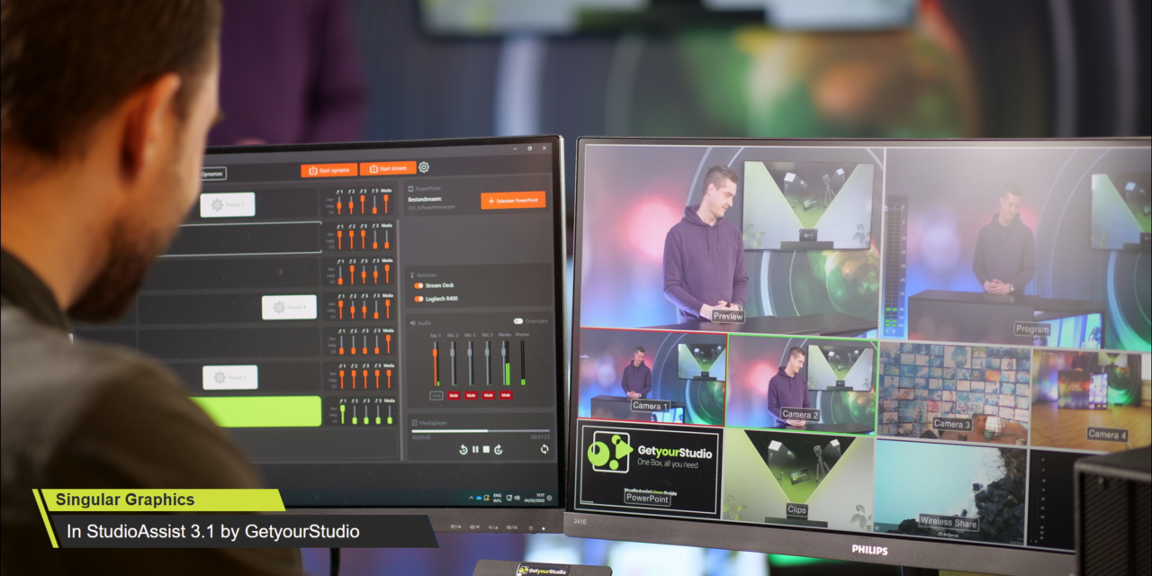 GetyourStudio becomes a Singular.live Certified Technology Partner