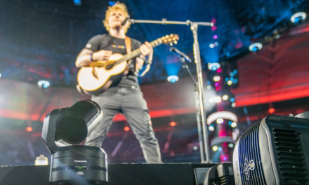 Groundbreaking Panasonic PTZ cameras used on Ed Sheeran Global Tour