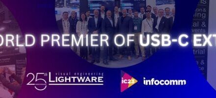 Lightware presents world premiere of USB-C extension and showcases dedicated vertical market solutions at InfoComm 2023   