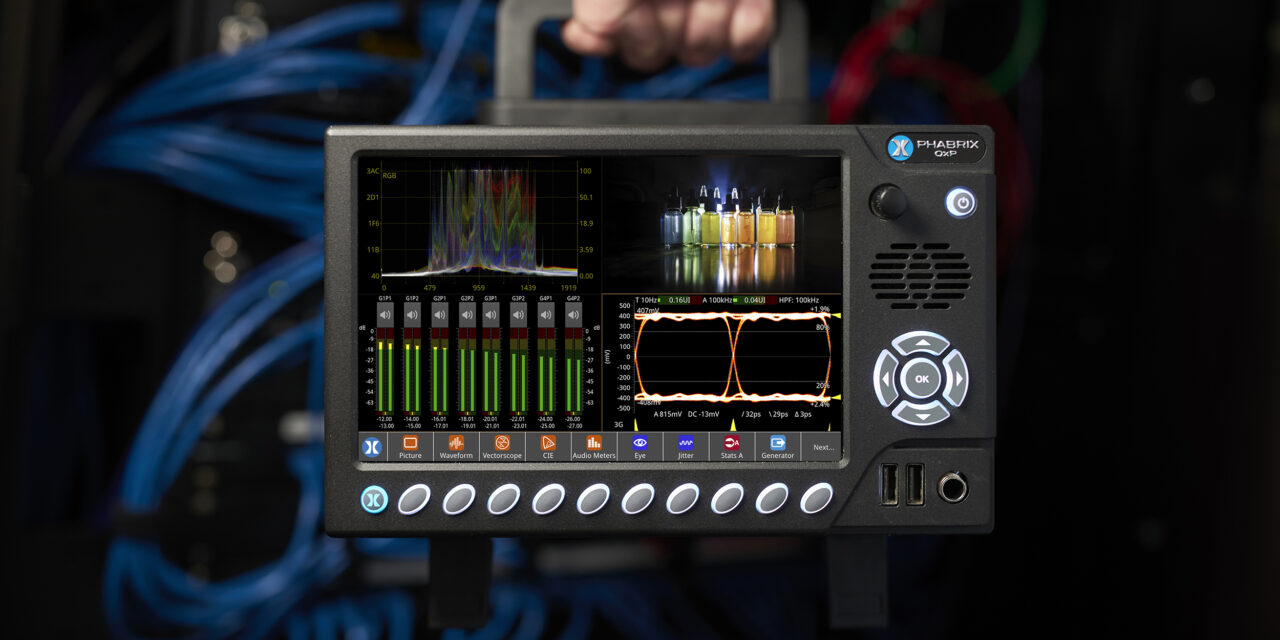 PHABRIX to demonstrate full suite of Hybrid IP/SDI, 4K/UHD, HDR/WCG instruments at IBC 2023