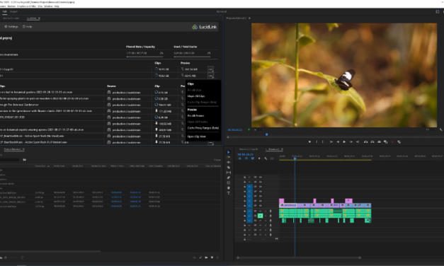 LucidLink Showcases First Innovative Integration with Adobe Premiere Pro: The LucidLink Panel for Premiere Pro