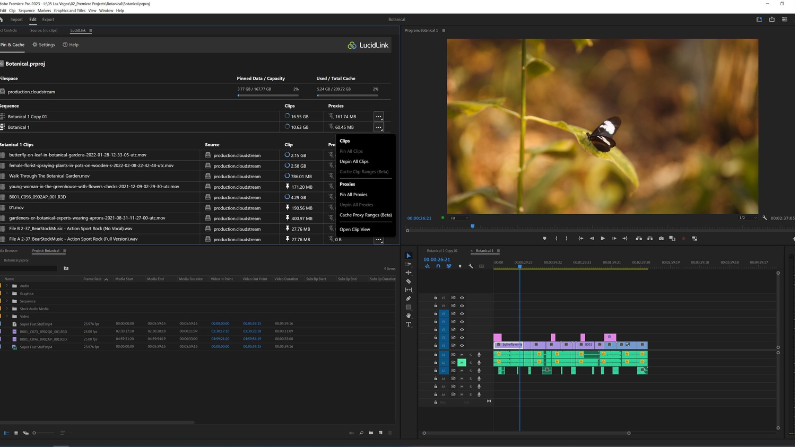 LucidLink Showcases First Innovative Integration with Adobe Premiere Pro: The LucidLink Panel for Premiere Pro
