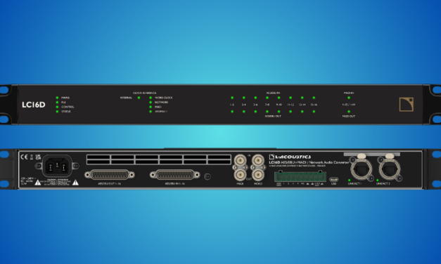 L-Acoustics Launches LC16D Multichannel Network Audio Converter to Ease Connectivity of Legacy Audio Formats with Milan AVB